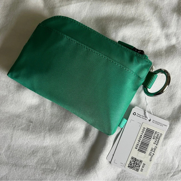 🆕 Lululemon Clippable Card Pouch - Maldives Green - Picture 4 of 4